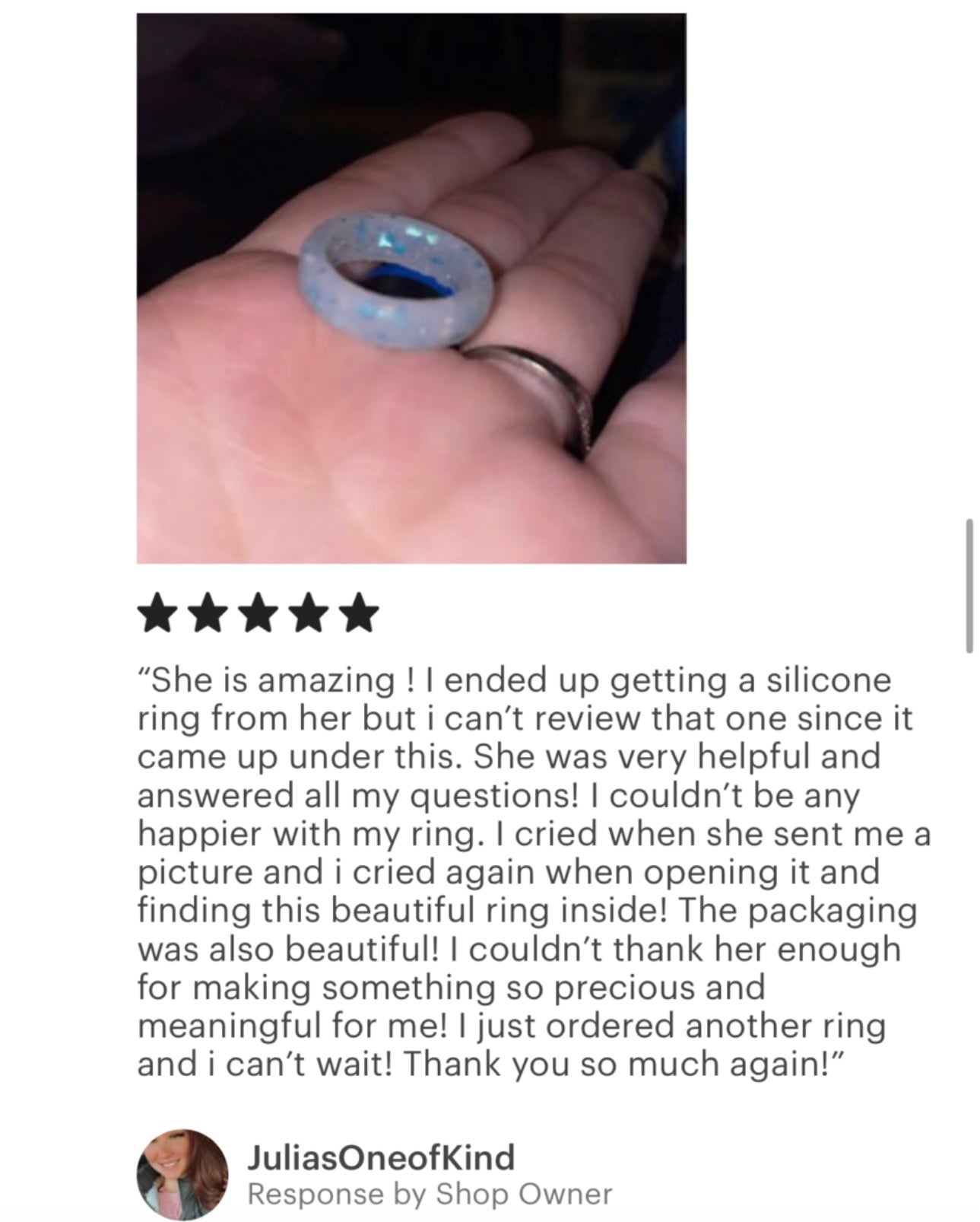 Silicone ring